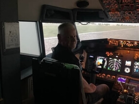 Customer Photo of Boeing 737 Flight Simulator Chester